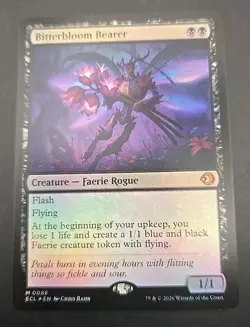 Bitterbloom Bearer Lorwyn Eclipsed MTG Foil Near Mint - Image 1