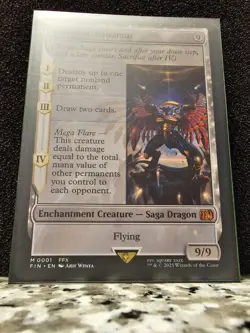 Final Fantasy MTG - Summon: Bahamut Mythic Non-Foil (Near Mint) - Image 1