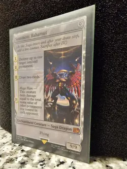 Final Fantasy MTG - Summon: Bahamut Mythic Non-Foil (Near Mint) - Image 4