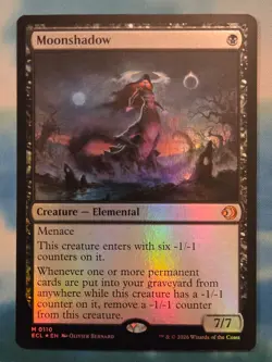 Moonshadow Lorwyn Eclipsed Foil - Pre Release - LP - MTG Magic The Gathering - Image 1