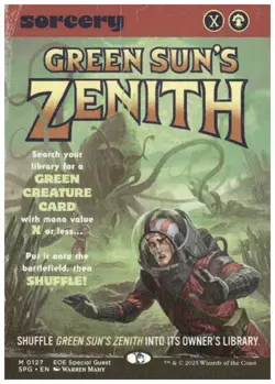 Green Sun's Zenith (Showcase) - Edge of Eternities Special Guests (SPG) - M 0127 - Image 1