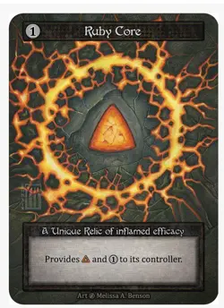 NM Beta - Ruby Core - Sorcery Contested Realm - Free Shipping - Image 1