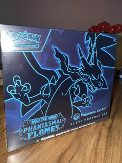 Pokemon TCG Phantasmal Flames Pokemon Center ETB Factory Sealed - Image 1