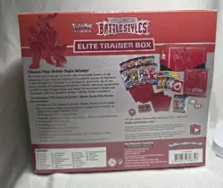 ✅ Pokemon Sword & Shield Battle Styles Elite Trainer Box ETB Red Urshifu New - Image 2