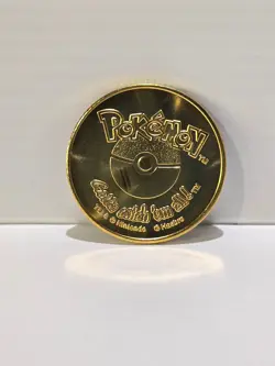 Please make a ebay listing for 1999 Hasbro pokemon battling coin :nidoking #34. - Image 2