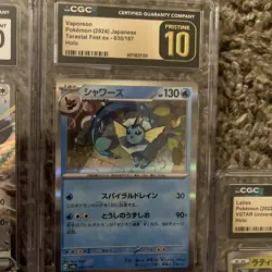 Lot of 7 CGC 10 & CGC 10 Pristine Slabs Pokemon Vstar Shiny Treasure Ex Fest Ex - Image 4
