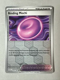 Pokemon TCG * SV Shroulded Fable * 55/64 Binding Mochi REVERSE HOLO U * NM - Image 1