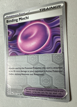 Pokemon TCG * SV Shroulded Fable * 55/64 Binding Mochi REVERSE HOLO U * NM - Image 2