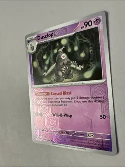 Pokemon TCG * SV Shroulded Fable * 19/64 Dusclops REVERSE HOLO Common * FRESH PK - Image 2