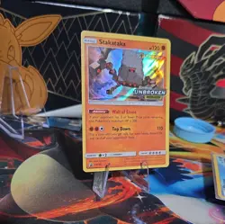 Stakataka [SM180] Holo STAMPED Prerelease Promo - Unbroken Bonds - Pokemon TCG - Image 2