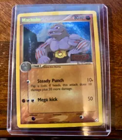 2007 Pokemon Machoke Power Keepers Stamped Holo 33/108 - Image 1