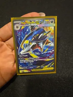 Pokemon Mega Sharpedo ex 127/094 Special Illustration SIR Phantasmal Flames - Image 1