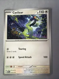 Pokemon TCG * PROMO * McDonald's Collection 2023 * 14/15 Cyclizar * Non-Holo - Image 1