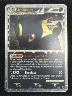 Pokemon Undaunted Prime Umbreon 86/90 Ultra Rare - Image 2