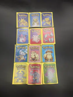 Lot Of 12 Pokemon Vending Machine Prism Sticker's 2000 - Image 1
