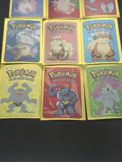 Lot Of 12 Pokemon Vending Machine Prism Sticker's 2000 - Image 3