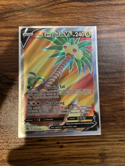 Alolan Exeggutor V (Full Art) 071/078 Pokemon GO Holo - Image 1