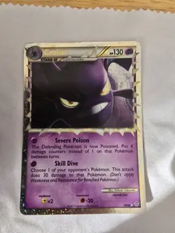 Pokemon TCG - Crobat Prime Holo - HG&SS Unleashed Set 84/95 - Ungraded - Image 1