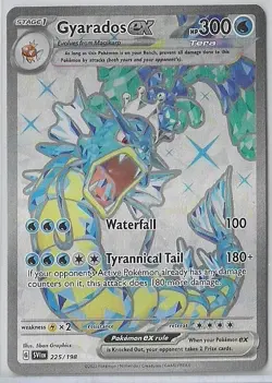 Gyarados ex 225/198 Near Mint SV01: Scarlet & Violet Base Set Pokemon Shipnow - Image 1