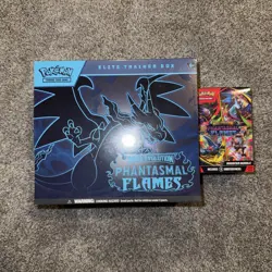 Pokemon TCG Phantasmal Flames ETB And Booster Bundle - Image 1