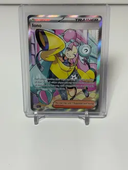 1x Iono - 254/193 - Ultra Rare NM-Mint Pokemon SV02 - Paldea Evolved - Image 1