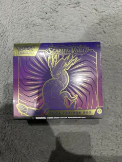 Pokemon TCG Scarlet and Violet Elite Trainer Box ETB Miraidon - Image 1