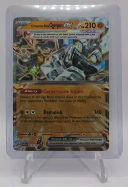 Cornerstone Mask Ogerpon ex 112/167 Double Rare Pokemon TCG Twilight Masquerade - Image 2