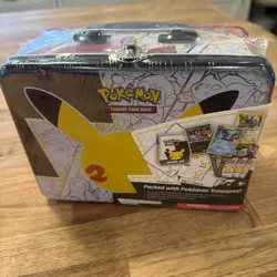 Pokemon TCG Celebrations 25th Anniversary Collectors Chest Lunchbox Tin Sealed - Image 1