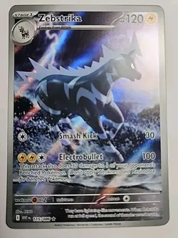 Pokemon TCG Holo IR Zebstrika 115/086 SV: White Flare English NM / MINT - Image 1