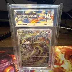 Ace 10 Mewtwo VSTAR 221/172 s12a VStar Universe Pokemon TCG - - Image 1