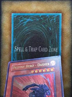 Yugioh Destiny Hero - Dasher POTD-EN017 Ultimate Rare 1st Ed LP - Image 2