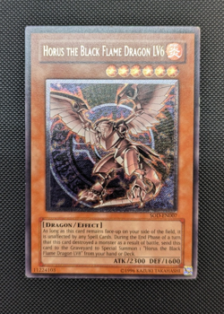 Horus the Black Flame Dragon LV6 (SOD-EN007) Ultimate Rare - Yu-Gi-Oh! - Image 1