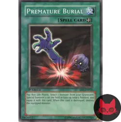 Yugioh Premature Burial SD1-EN013 Common 1st Edition NM - Image 1