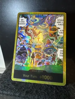 One Piece Egghead Gold DON!! OP14 The Azure Sea's Seven In Hand Near Mint - Image 1