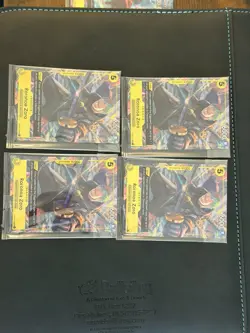 One Piece TCG *Sealed* Rorona Zoro Illustration Box Vol 3 Promo x4 - Image 1