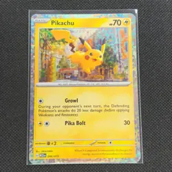 Pikachu - 006/015 - Holo Rare - McDonald's - Pokemon Card - LP - Image 1