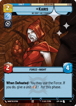 Star Wars Unlimited - Legends of the Force - Hyperspace Foil Card Selection - Image 5