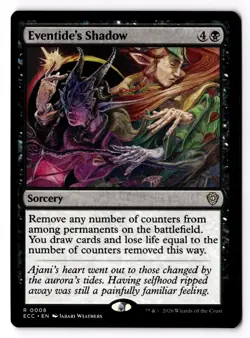 Eventide's Shadow 8 Commander: Lorwyn Eclipsed Normal NM - Image 1