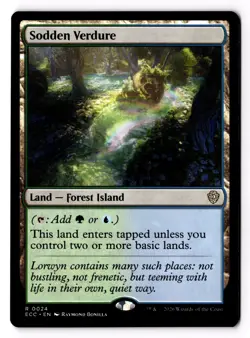 Sodden Verdure 24 Commander: Lorwyn Eclipsed Normal NM - Image 1