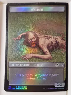 Walker - FOIL - Token - Secret Lair Drop - Magic the Gathering MTG Nice! - Image 2