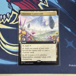 Abundant Countryside Extended Art Lorwyn Eclipsed Commander 42 - Image 1