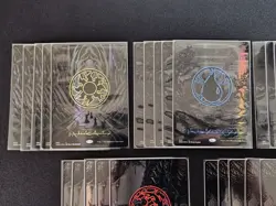 MTG Phyrexia: All Will Be One Oil Slick Raised Foil Land 25 set (5 of each type) - Image 2