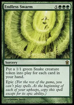 MTG Magic the Gathering Endless Swarm (129/170) Saviors of Kamigawa MP - Image 1