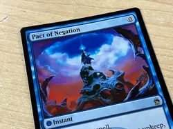MTG Card - Masters 25 - Pact of Negation - LP - Image 1