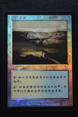 Magic The Gathering MTG TAINTED FIELD FOIL S-CHINESE Torment LP Lightly Played - Image 1