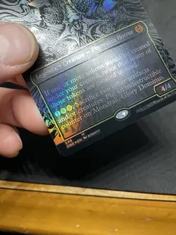 Mondrak, Glory Dominus (Oil Slick Raised Foil) Phyrexia: All Will Be One Foil - Image 5