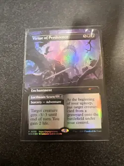 Virtue of Persistence Promo Foil -- Magic MTG - Image 1