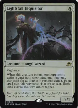 Lightstall Inquisitor - FOIL - R Edge of Eternities 24 - MTG - Image 1