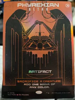 Phyrexian Altar FOIL 16 R MTG Secret Lair Countdown Kit NM - Image 1