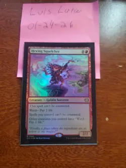 Hexing Squelcher Lorwyn Eclipsed Foil - Image 1